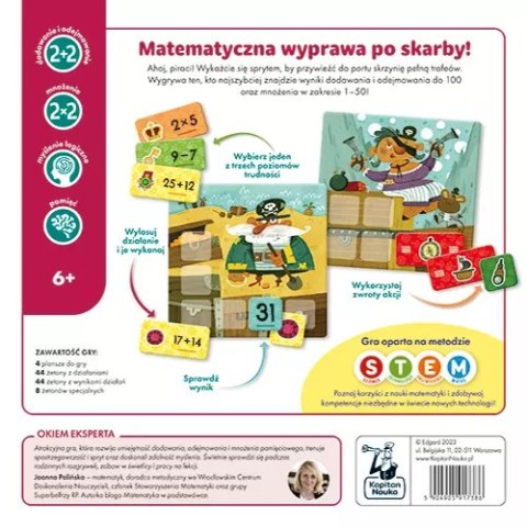 Kumaci piraci. Gra matematyczna Kumaci piraci. Gra matematyczna