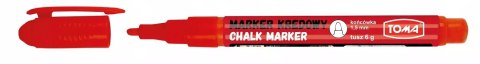 Marker kredowy czerwony Toma 1 szt. Marker kredowy czerwony Toma 1 szt.