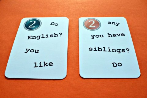 Fun Card English. My First 50 Questions