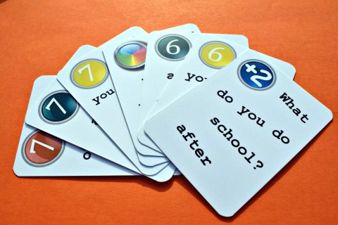 Fun Card English. My First 50 Questions
