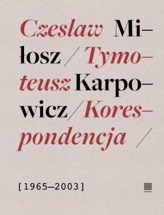 Korespondencja 1965-2003