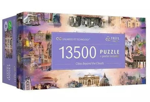 Puzzle 13500 Cities Beyond the Clouds TREFL Puzzle 13500 Cities Beyond the Clouds TREFL