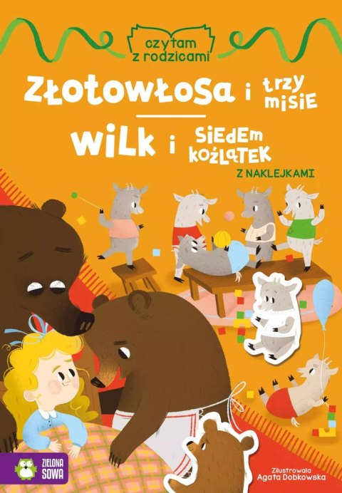 Czytam z rodzicami. Złotowłosa i trzy misie / Wilk i siedem koźlątek Czytam z rodzicami. Złotowłosa i trzy misie / Wilk i siedem koźlątek
