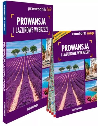 Prowansja i Lazurowe Wybrzeże light przewodnik + mapa