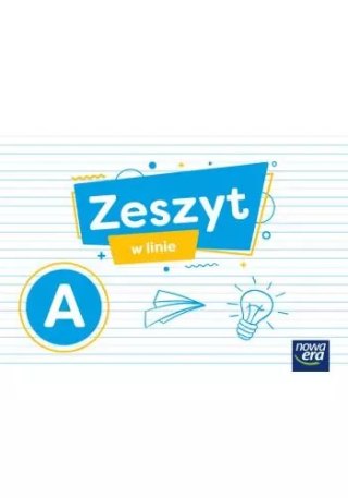 Szkoła na miarę. Edukacja wczesnoszkolna. Zeszyt w linie z większą liniaturą, A