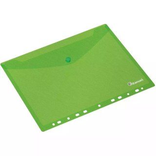 Teczka kopertowa A4 do segregatora, zielona