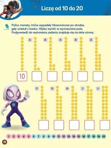 Baw się i ucz! Liczenie. Marvel Spidey i super-kumple Baw się i ucz! Liczenie. Marvel Spidey i super-kumple