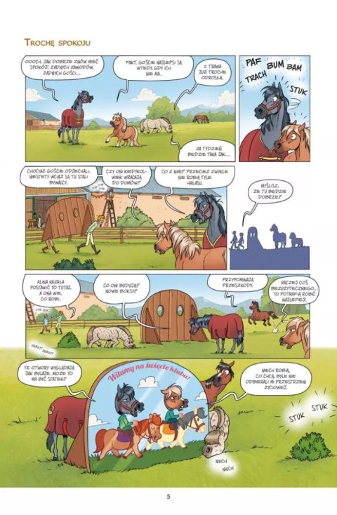 Komiksy są super! Koń by się uśmiał!. Tom 2. Z rozwianą grzywą Komiksy są super! Koń by się uśmiał!. Tom 2. Z rozwianą grzywą
