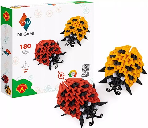 Origami 3D. Biedronki (180 elementów)