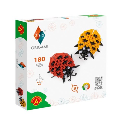 Origami 3D. Biedronki (180 elementów)