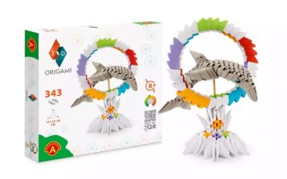 Origami 3D. Delfin (343 elementy)