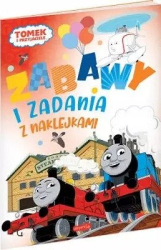 Zabawy i zadania z naklejkami. Tomek i przyjaciele