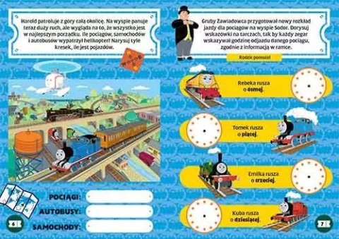 Zabawy i zadania z naklejkami. Tomek i przyjaciele Zabawy i zadania z naklejkami. Tomek i przyjaciele