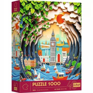 Puzzle 1000 elementów. Paper Art: Londyn