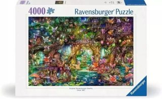 Puzzle 4000 elementów. Magiczny świat baśni