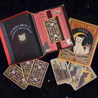 Tarot. Koty rządzą światem. Karty + przewodnik