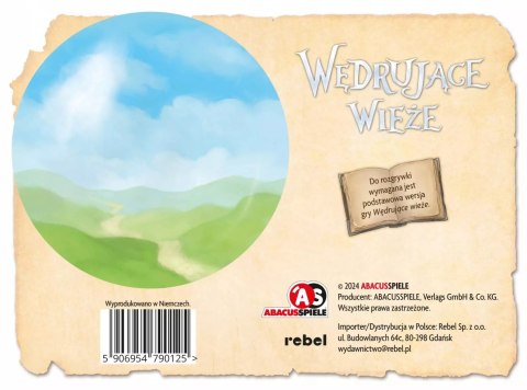Gra planszowa Wędrujące wieże: Zestaw mini dodatków nr 1 Rebel Gra planszowa Wędrujące wieże: Zestaw mini dodatków nr 1 Rebel