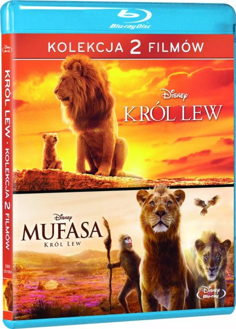 Król Lew. Pakiet 1-2, 2 Blu-ray Król Lew. Pakiet 1-2, 2 Blu-ray