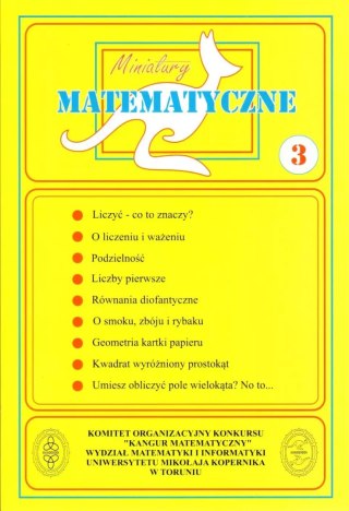 Miniatury matematyczne. Część 3