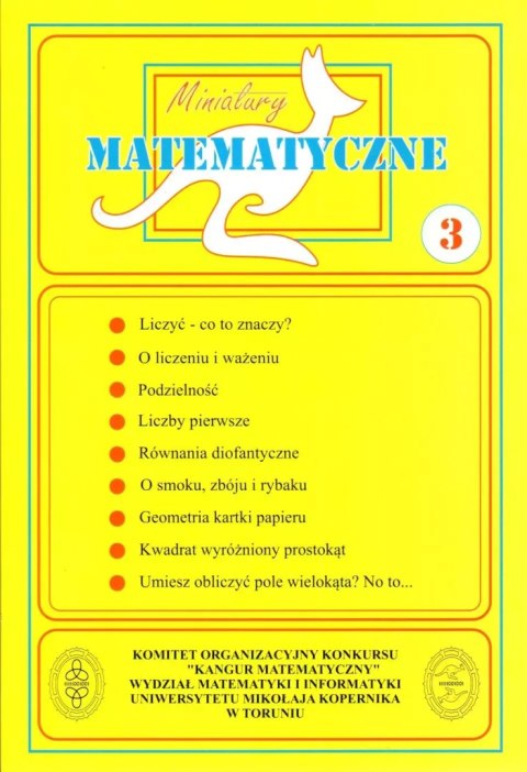Miniatury matematyczne. Część 3 Miniatury matematyczne. Część 3