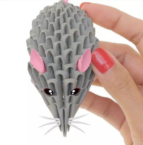 Origami 3D. Myszki (168 elementów)