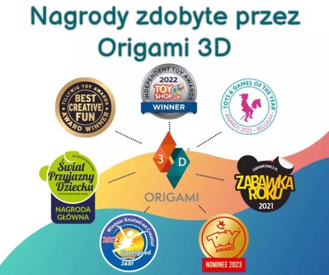 Origami 3D. Myszki (168 elementów)