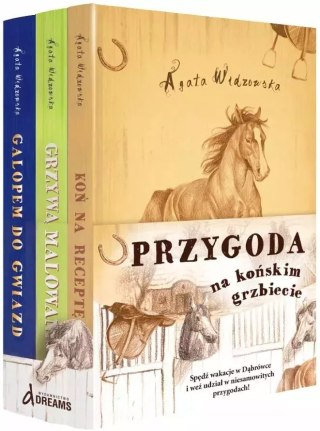 Pakiet Przygoda na końskim grzbiecie, tomy 1-3
