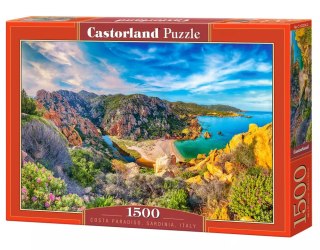 Puzzle 1500 elementów. Costa Paradiso, Sardynia, Włochy