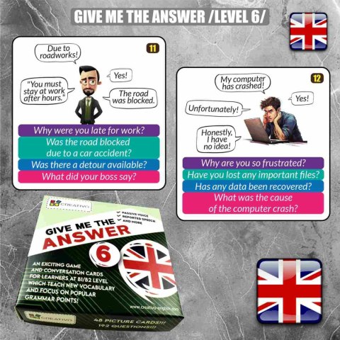 Give Me the Answer. Level 6 Give Me the Answer. Level 6