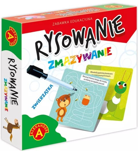 Rysowanie-zmazywanie. Zwierzęta Rysowanie-zmazywanie. Zwierzęta