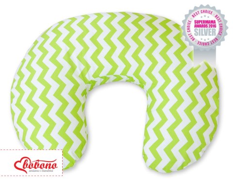 Poduszka do karmienia- Simple chevron zielone Poduszka do karmienia- Simple chevron zielone
