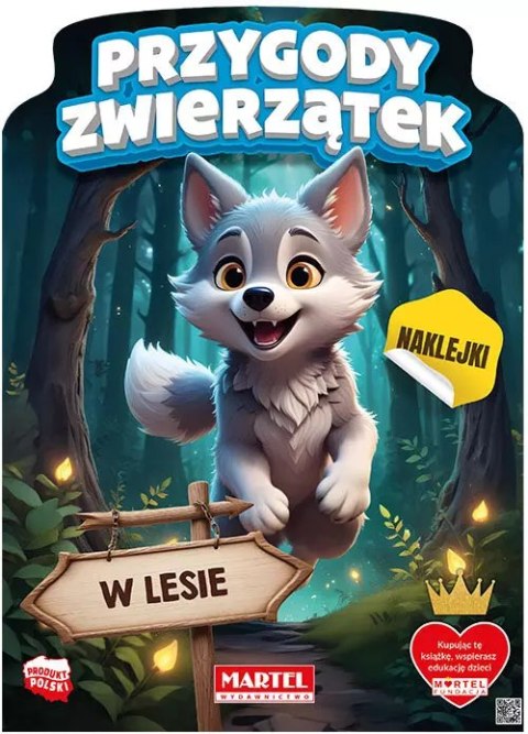 Przygody zwierzątek w lesie z naklejkami Przygody zwierzątek w lesie z naklejkami