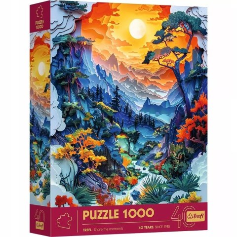 Puzzle 1000 elementów. Paper Art: Dolina Puzzle 1000 elementów. Paper Art: Dolina