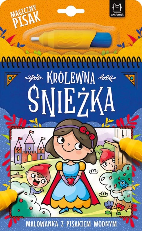 Królewna Śnieżka. Malowanka z pisakiem wodnym Królewna Śnieżka. Malowanka z pisakiem wodnym
