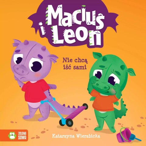 Maciuś i Leon nie chcą iść sami Maciuś i Leon nie chcą iść sami