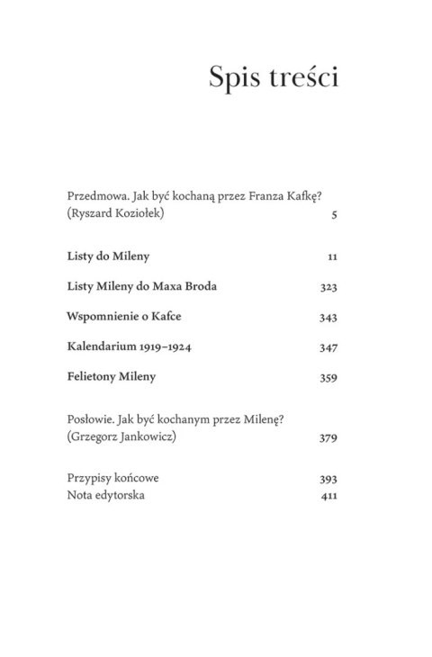 Listy do Mileny