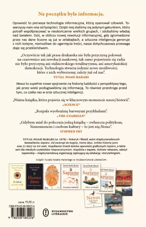Nexus. Krótka historia informacji Nexus. Krótka historia informacji