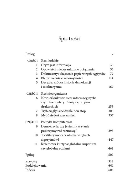 Nexus. Krótka historia informacji Nexus. Krótka historia informacji
