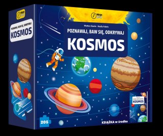 Poznawaj, baw się, odkrywaj. Kosmos. Puzzle 205 elementów + książka