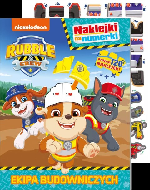 Rubble and crew. Naklejki na numerki. Ekipa Budowniczych Rubble and crew. Naklejki na numerki. Ekipa Budowniczych