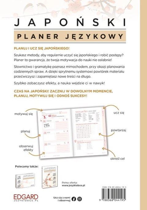 Japoński. Planer językowy Japoński. Planer językowy