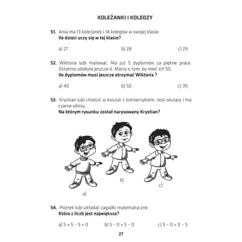 Kangurek Niko i zadania matematyczne. Klasa 2 Kangurek Niko i zadania matematyczne. Klasa 2