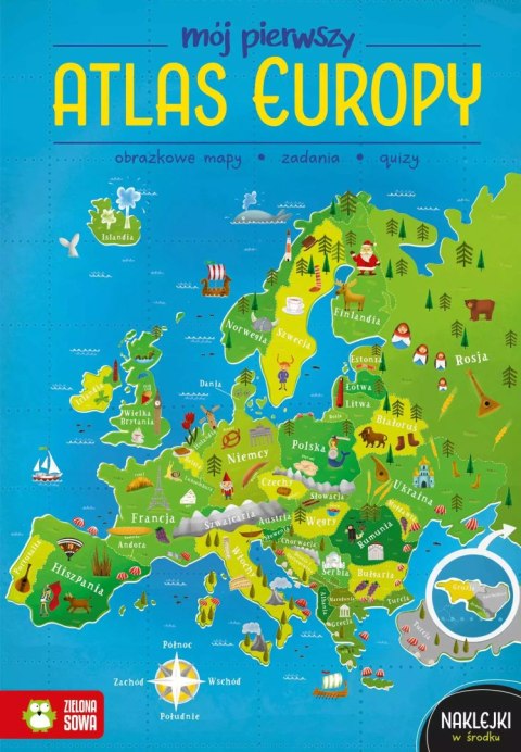 Mój pierwszy atlas Europy Mój pierwszy atlas Europy