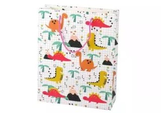 Torba prezentowa dinozaury 32x26x10cm
