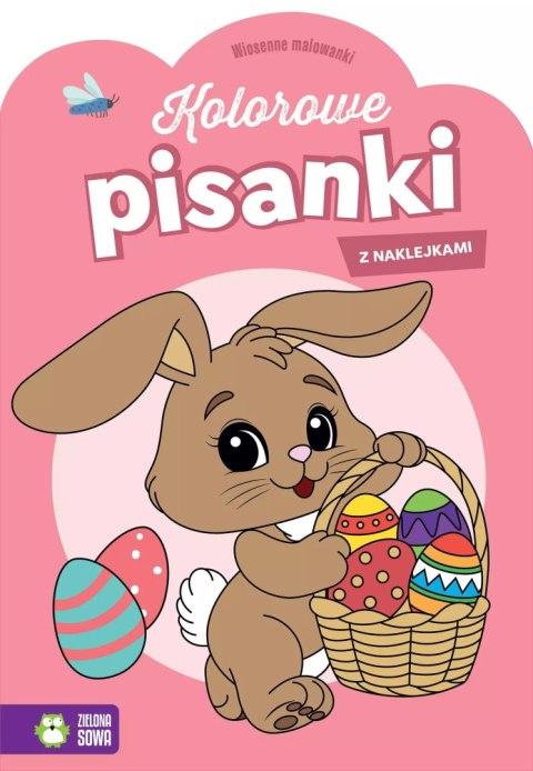 Wiosenne malowanki. Kolorowe pisanki Wiosenne malowanki. Kolorowe pisanki