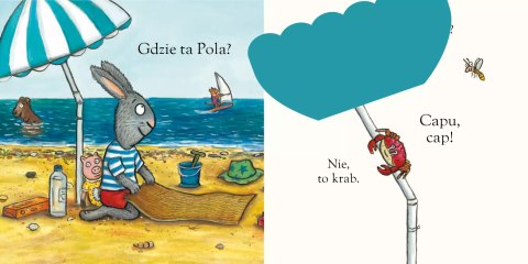 A kuku! Pola i Piotruś. W parku