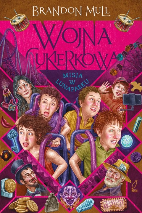 Wojna cukierkowa. Misja w lunaparku. Tom 3 Wojna cukierkowa. Misja w lunaparku. Tom 3