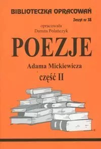 Biblioteczka Opracowań. Poezje Adama Mickiewicza. Cz. II