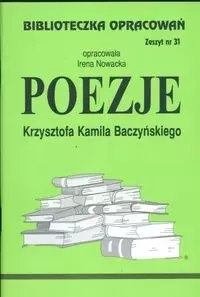 Biblioteczka Opracowań. „Poezje" Krzysztofa Kamila Baczyńskiego