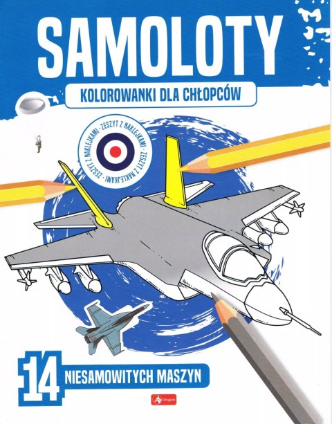 Samoloty. Kolorowanki dla chłopców Samoloty. Kolorowanki dla chłopców